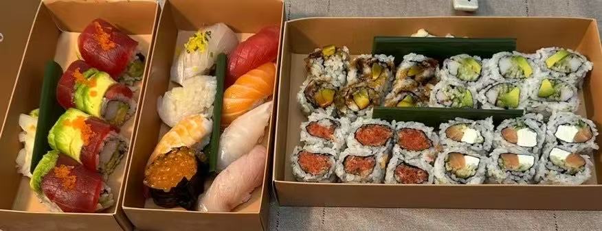 Sushi Takeout Selection