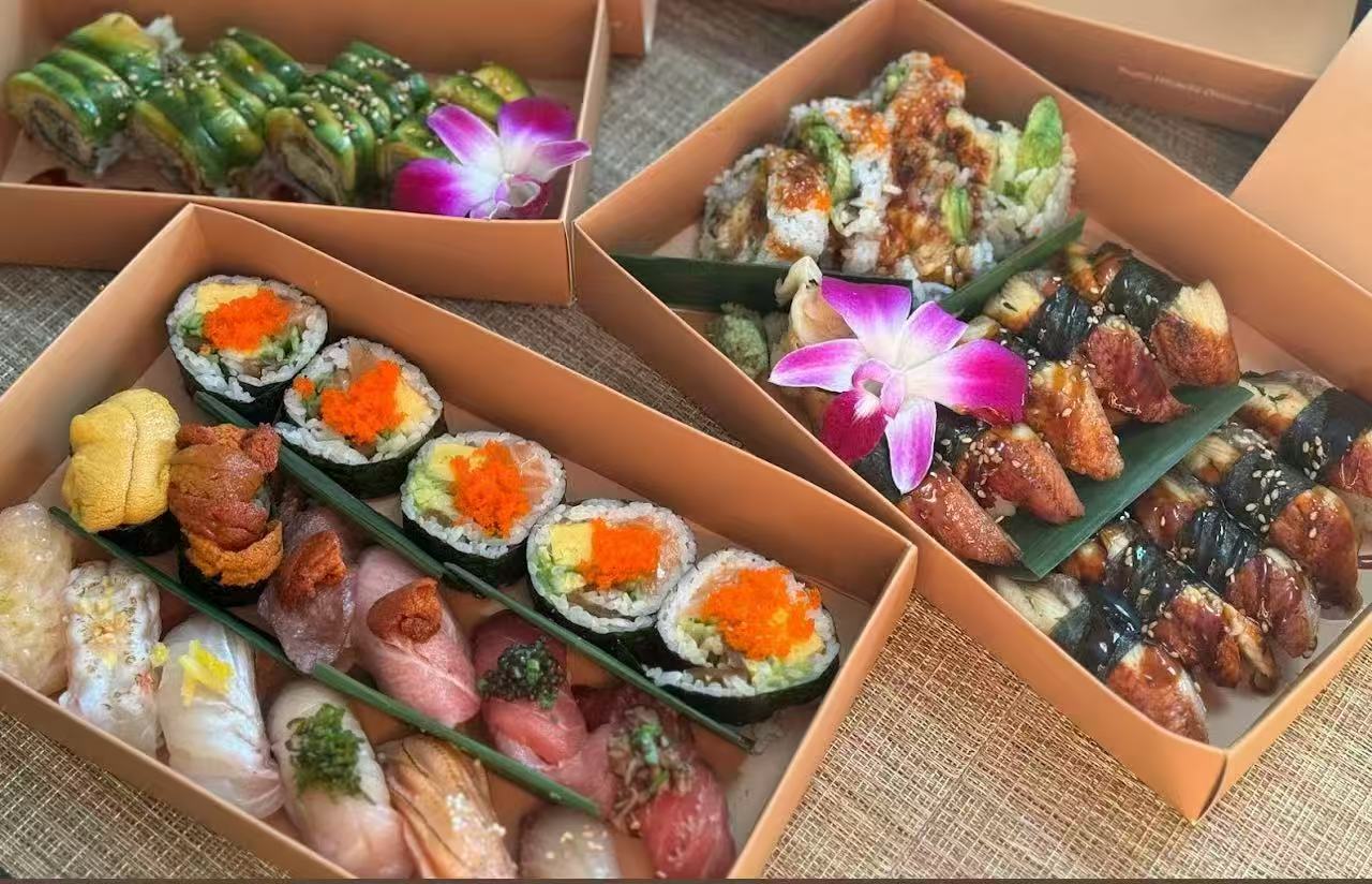 Assorted Sushi Boxes